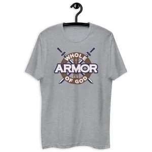 Whole Armor of God - Short Sleeve Fitted T-shirt