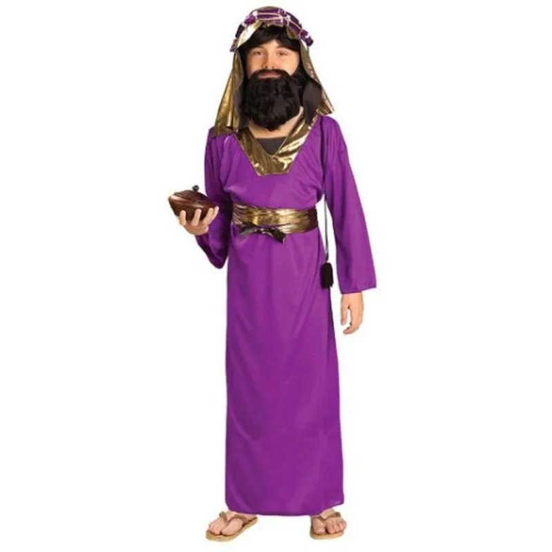 Wiseman Purple Costume Size S